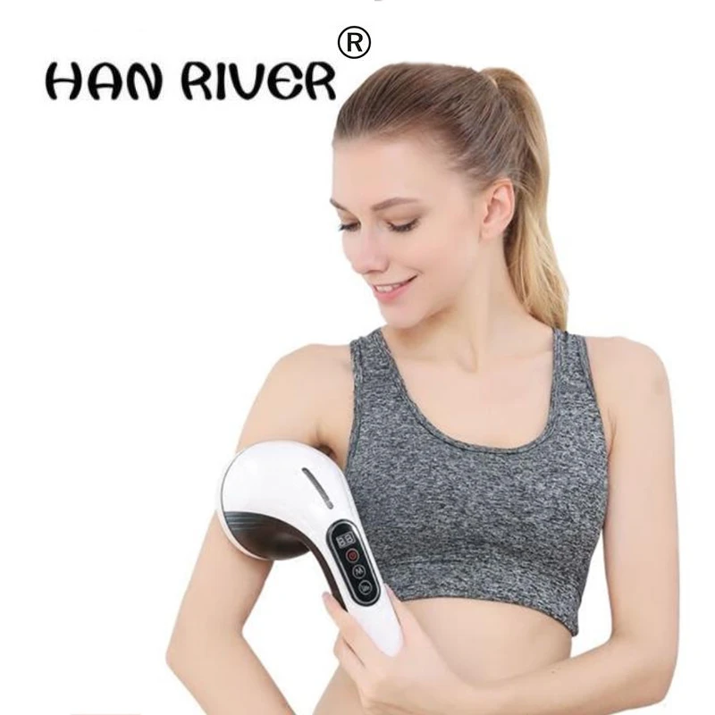 Беспроводной дельфины палочки для массажа плагин шеи плечо талии Электрический