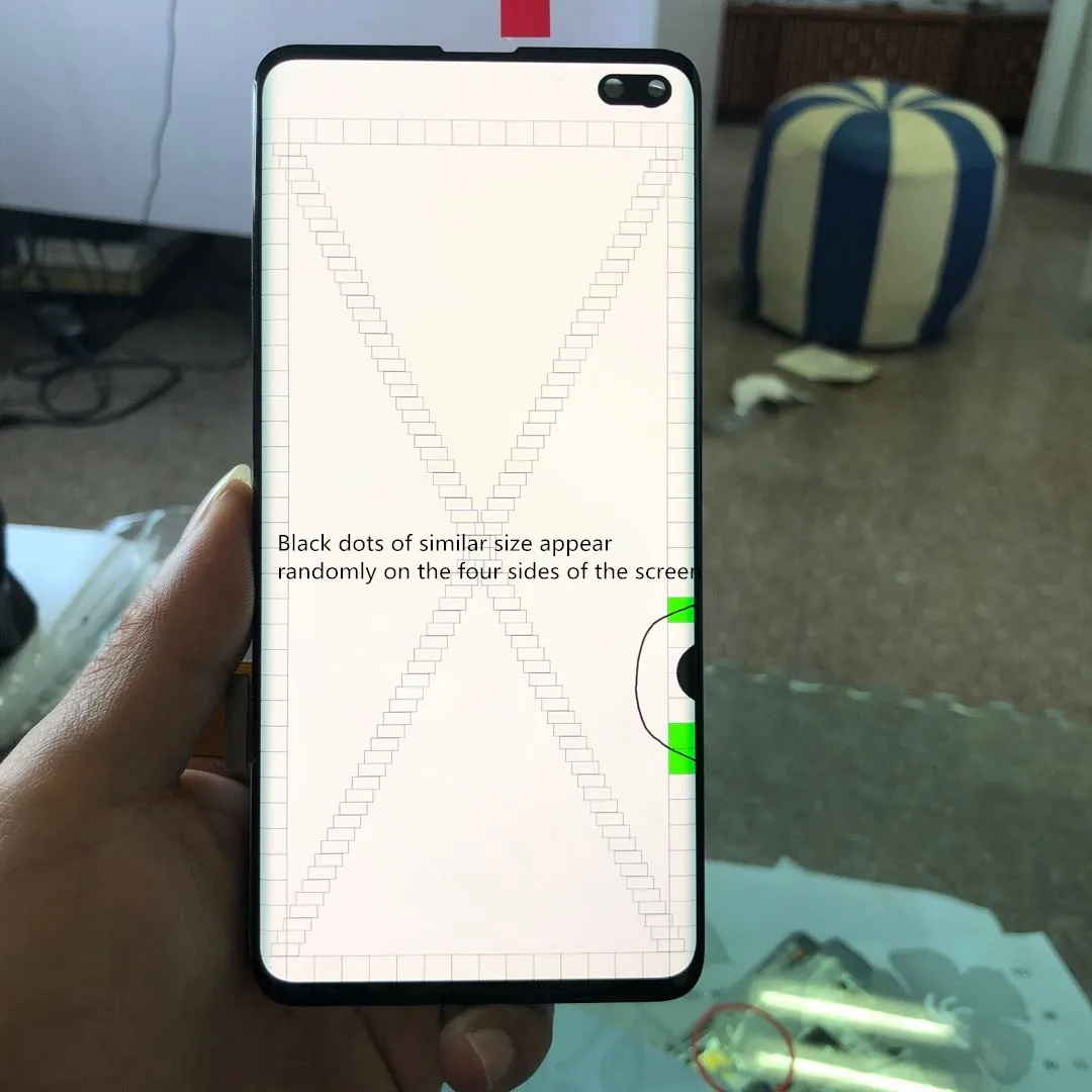 ЖК дисплей SUPER AMOLED для SAMSUNG Galaxy S10PLUS S10 + Plus G9750 G975F сенсорный экран дигитайзер в