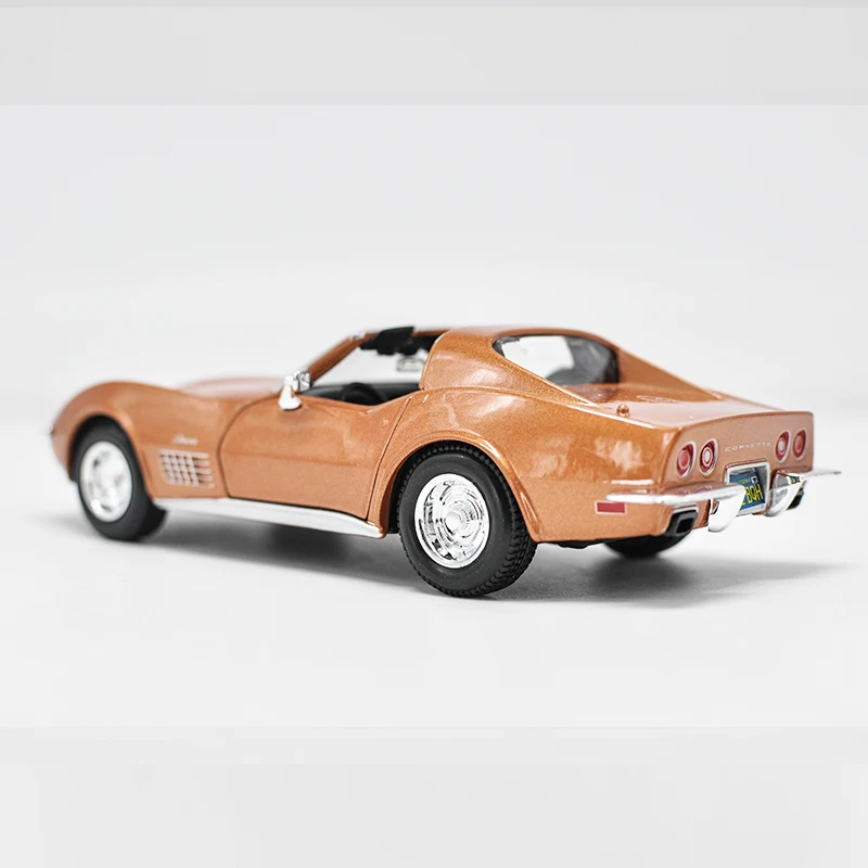 Коллекционные литые модели автомобилей 1970 Corvette 1:24 имитация сплава супер крутые