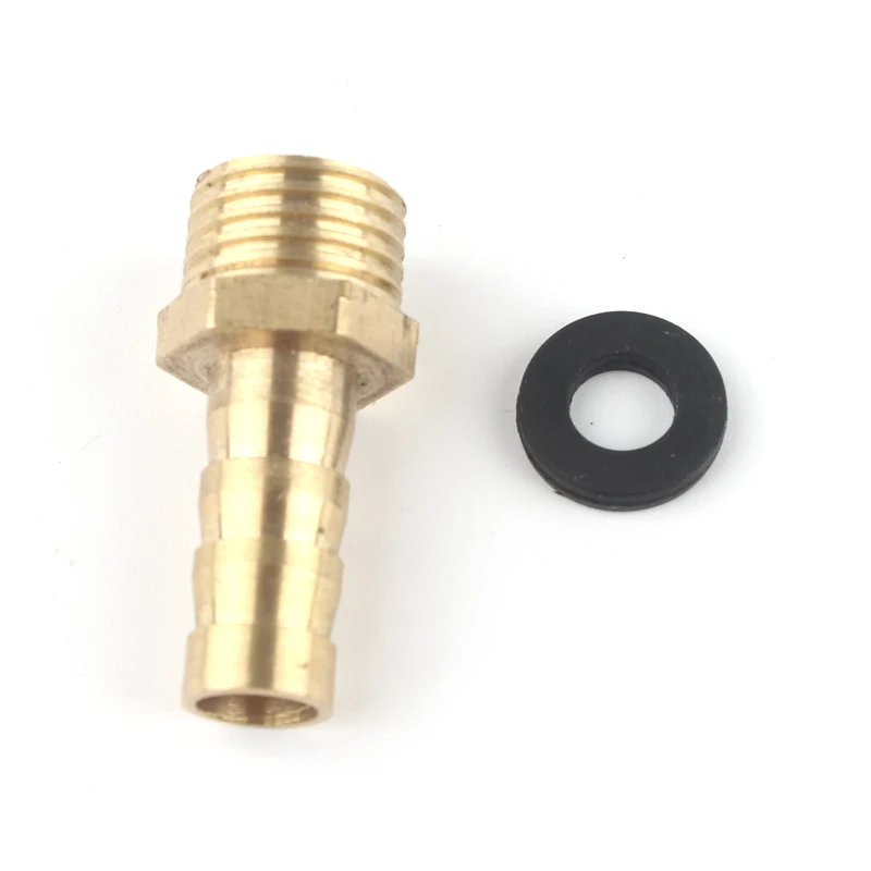 

1pc Brass G1/4'' Male/Female Thread Pagoda Connector 4/6/8/10/12/14/16Mm Hose Barb Joint Garden Irrigation Water Pipe Adapter