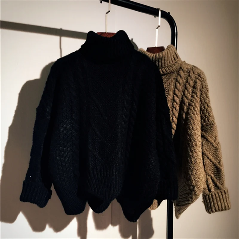 Распродажа женский зимний свитер Женский пуловер Повседневный толстый теплый