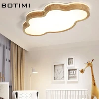 botimi cloud shaped led ceiling lights with remote control modern ceiling lamp for living room kids bedroom lighting fixtures