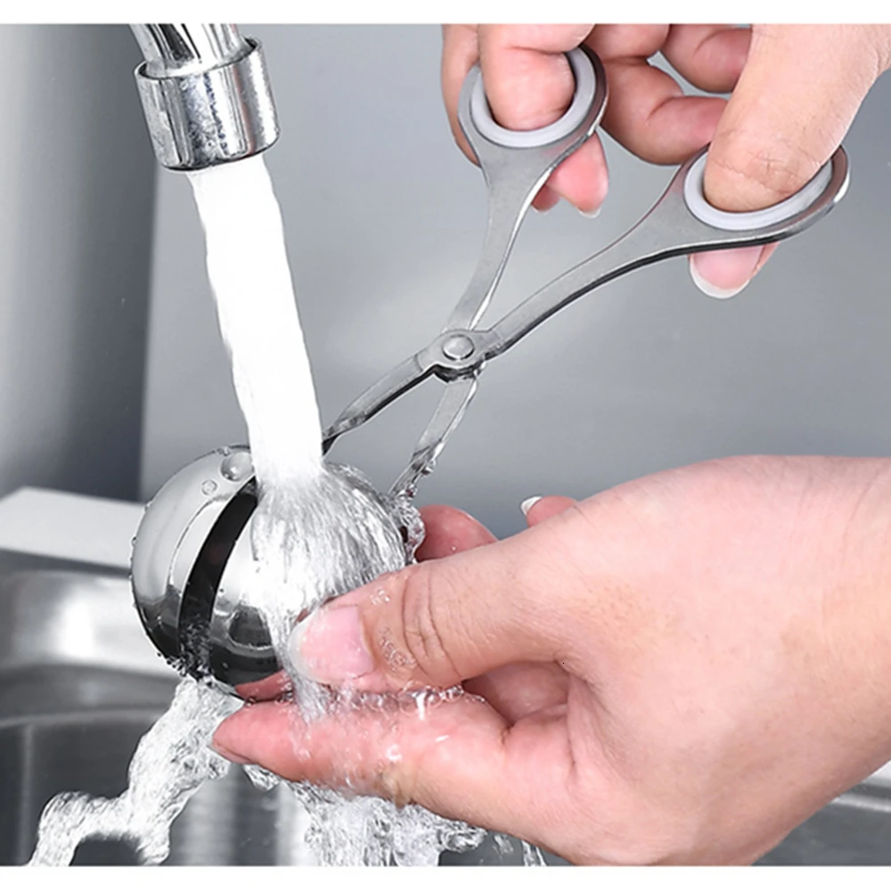 Нержавеющая сталь 304 ручная форма для приготовления мясных шариков ложка зажим