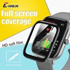 Защитная пленка для Amazfit смарт-часов GTS 2 BiP S Lite GTR 2e 99D полностью клеевые изогнутые часы мягкая пленка не закаленное стекло