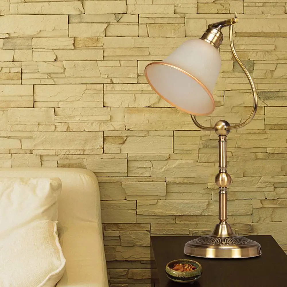 Винтажные европейские Настольные светильники для кабинета осветительные
