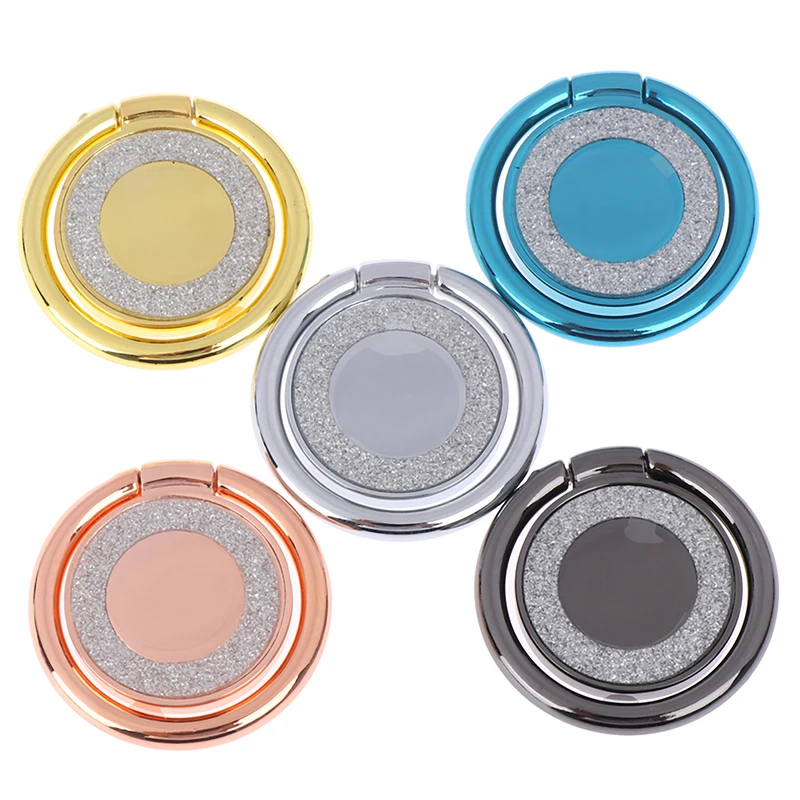 360 Блестящий Алмаз держатель кольца для мобильного телефона Подставка магнитный