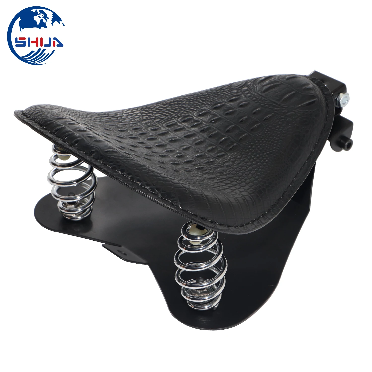 Мотоциклетное соло крокодиловое сиденье для водителя 3 &quotкомплект основания с