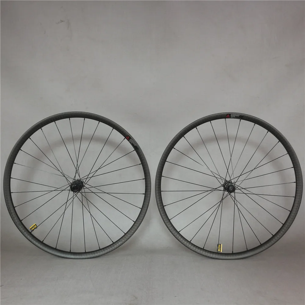 29er 35 × 25 мм XC диски Углеродные колеса 12K матовые прямые вытягивающие boost 6 bolt столб