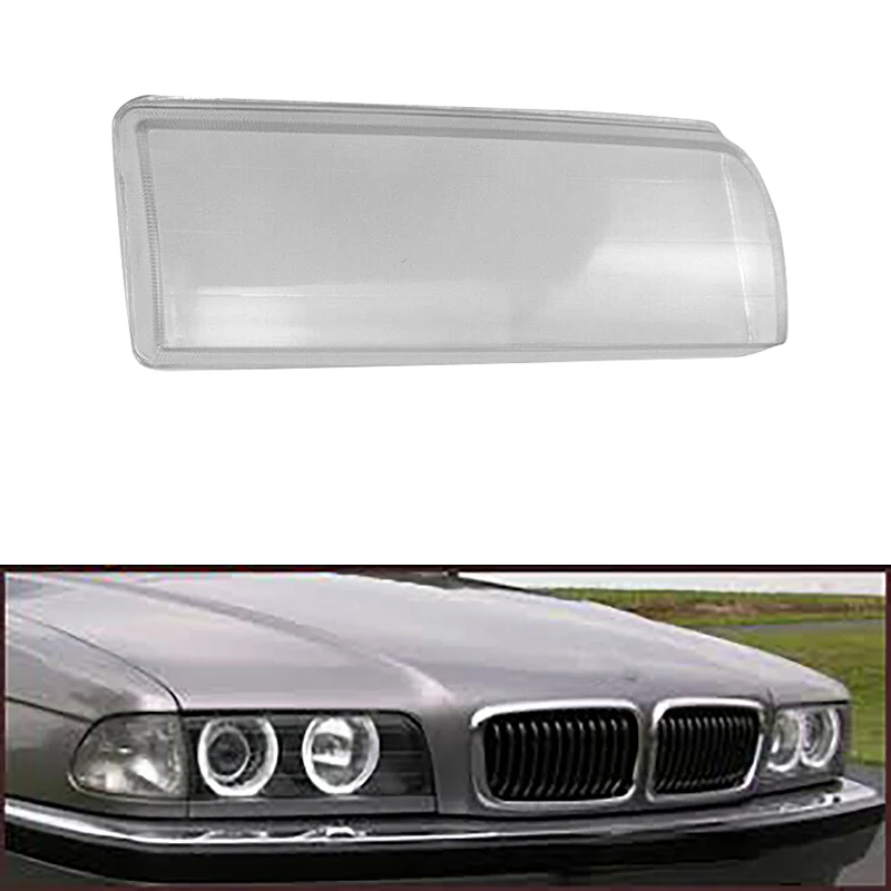 

For-BMW E38 7 Series 1994-1997 Headlight Shell Lamp Shade Transparent Lens Cover Headlight Cover Car Styling