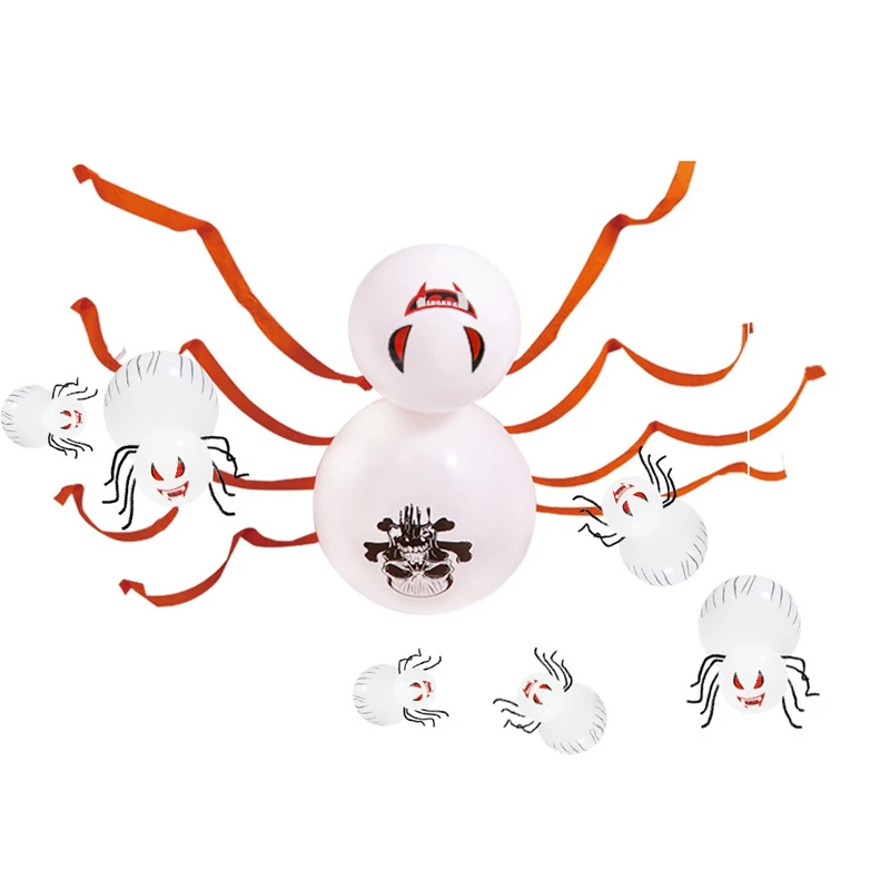 

Украшение для вечевечерние НКИ на Хэллоуин, воздушный шар паук, призрак, фестиваль, товары для вечеринки, воздушный шар паук, дом с привидени...