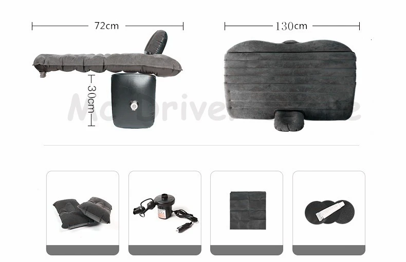 Хит продаж чехол на заднее сидение автомобиля надувной матрас для путешествий