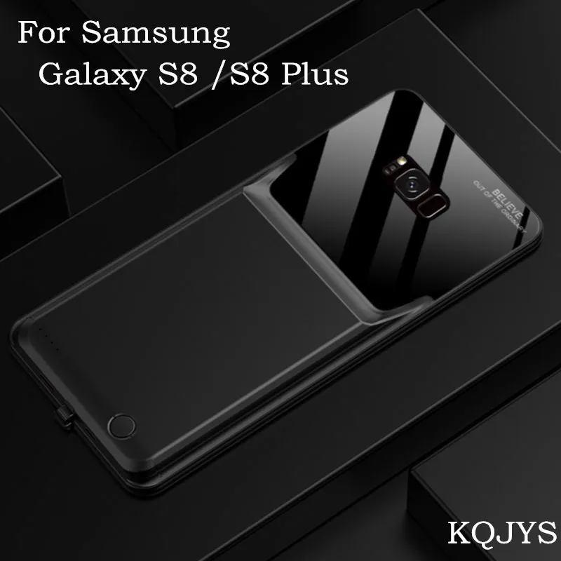 

KQJYS Portable PowerBank Battery Charger Cases for Galaxy S8 Plus Battery Case Battery Charging Power Case for Samsung Galaxy S8