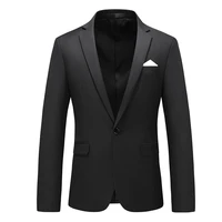 2021 new men blazer coats casual business blazer jacket fashion mens formal wedding blazers plus size m 6xl solid white black