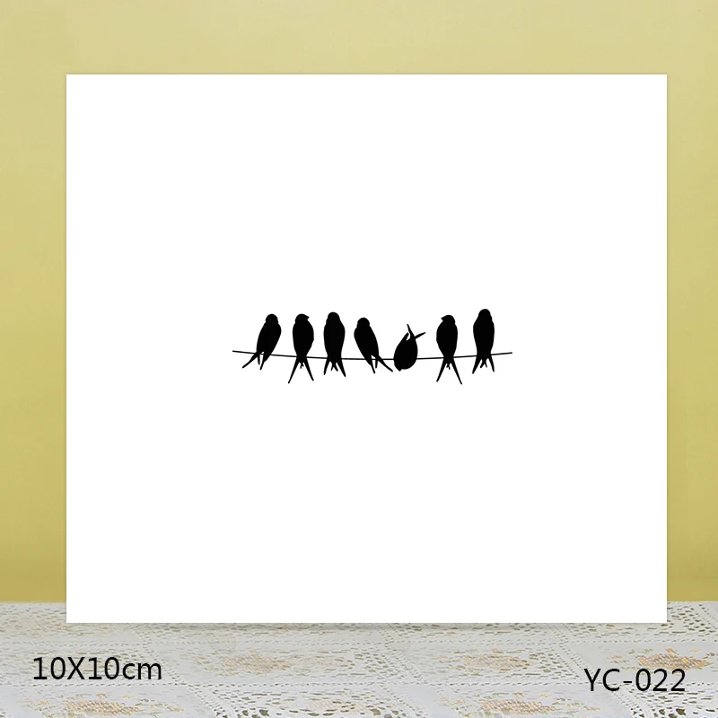 

AZSG bird Clear Stamps For DIY Scrapbooking Rubber Stamp/ Seal Paper Craft Clear Stamp Card Making