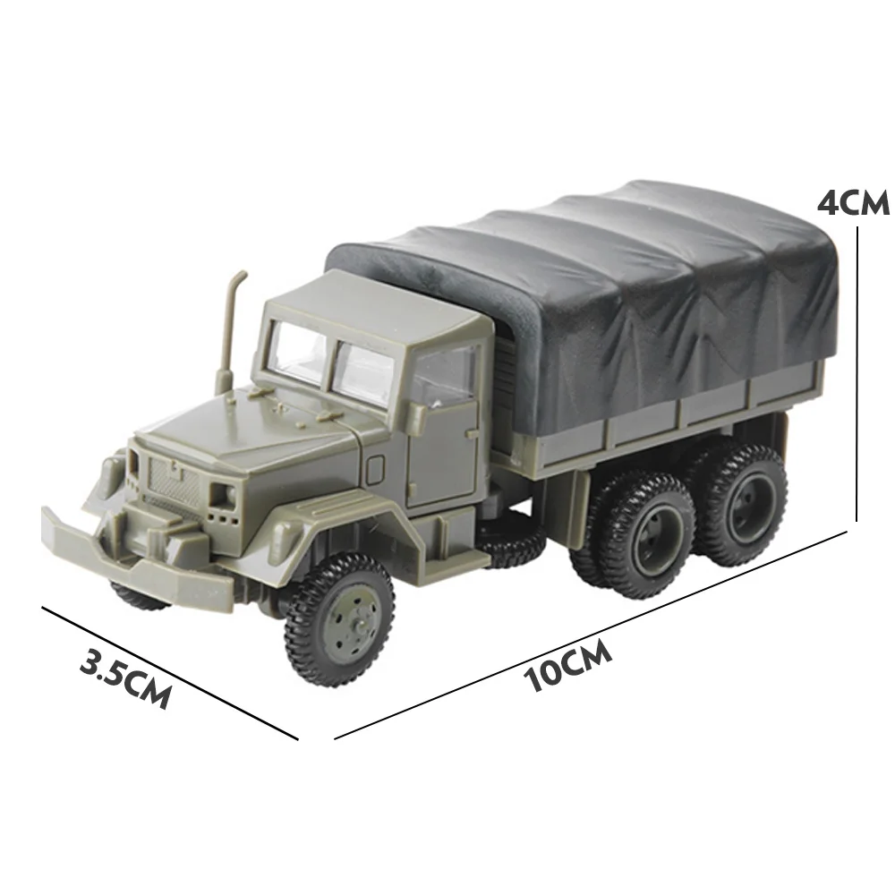 1:72 M35 военный грузовик 4D колесные бронированные машины резиновая Сборная модель