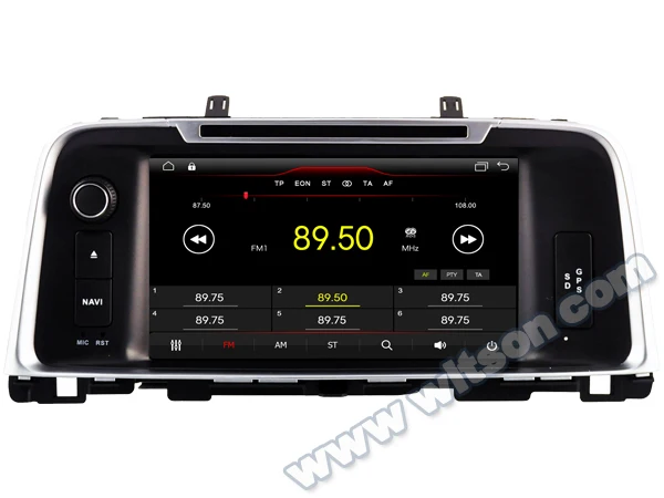 Автомобильный DVD плеер Pie OS 8 дюймов Android 9 0 мультимедийный GPS радиоприемник для Kia K5