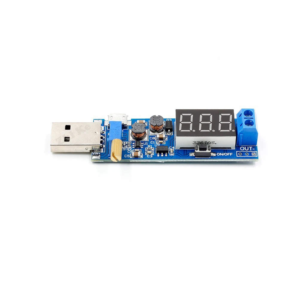 Повышающий понижающий преобразователь USB увеличивающий/понижающий модуль