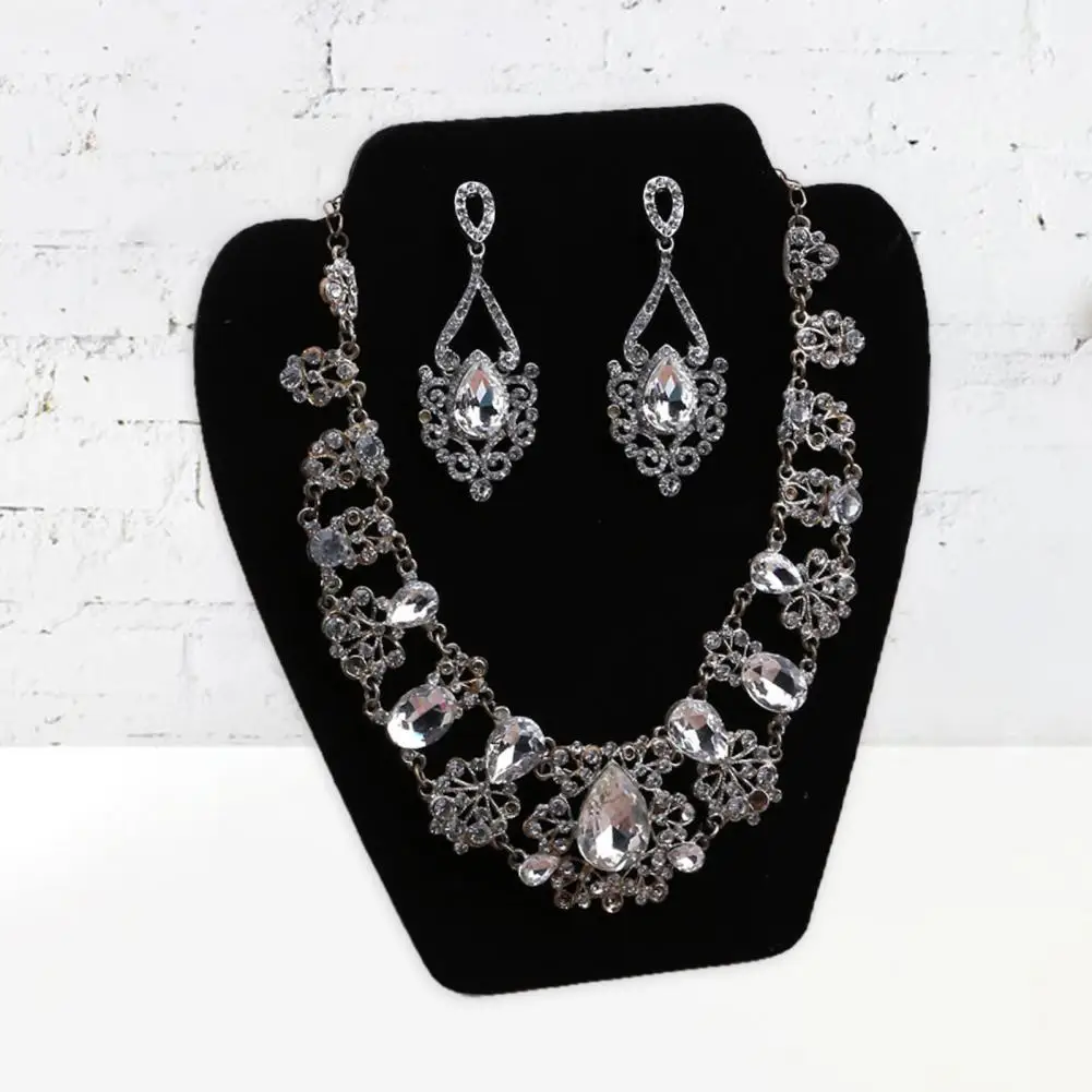 

Jewelry Display Board Wear-Resistant Fine Anti-Slip Jewelry Display Holders Necklace Rack Chic