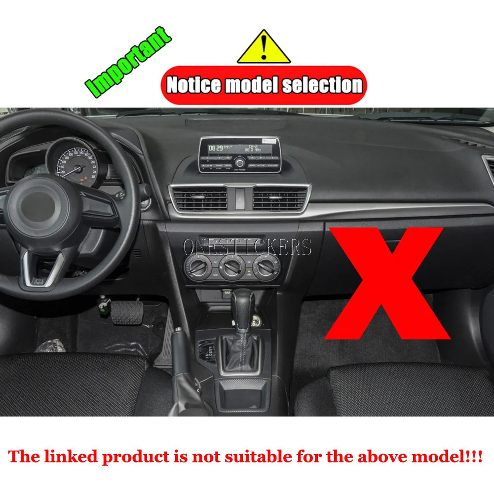 Для Mazda 3 Axela 2017 2018 2020 2021 Автомобильная дверь центральная консоль передаточная