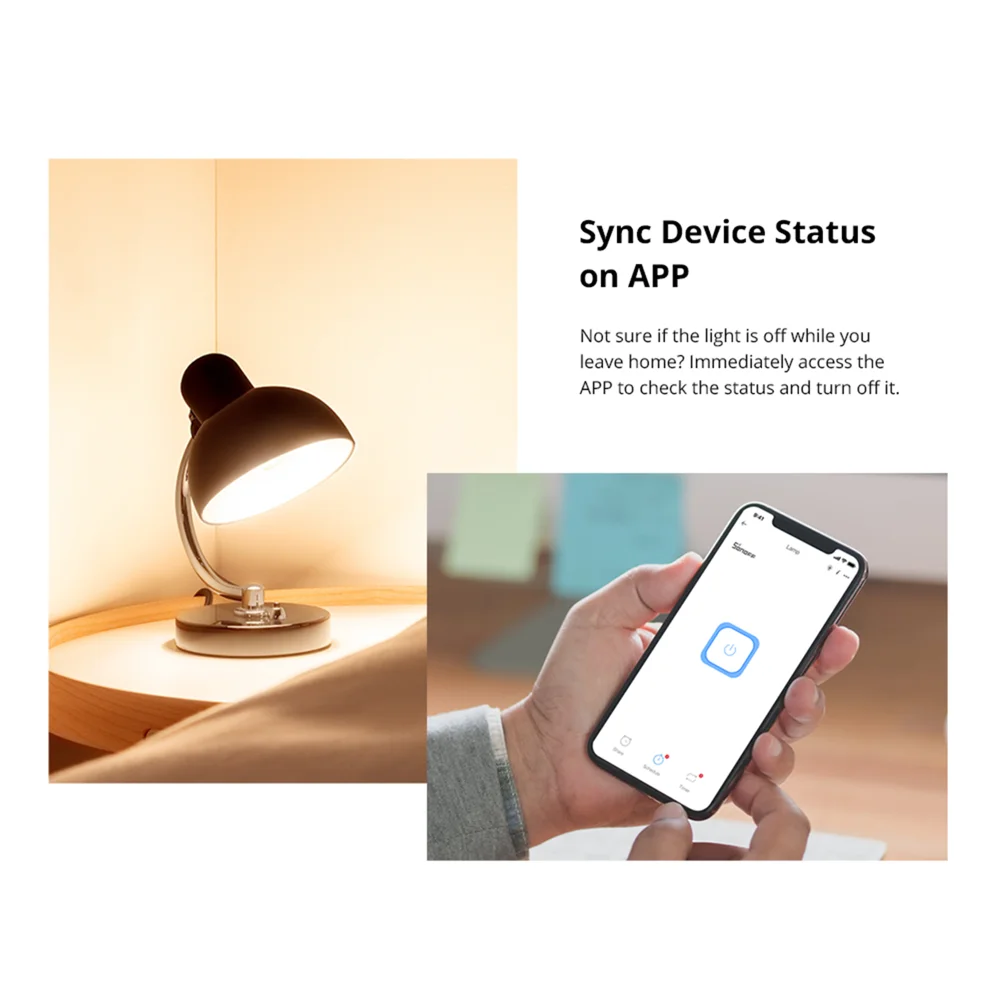 Пульт дистанционного управления SONOFF BasicR2 RFR2 ETL Wi-Fi поддержка Alexa Google Home |