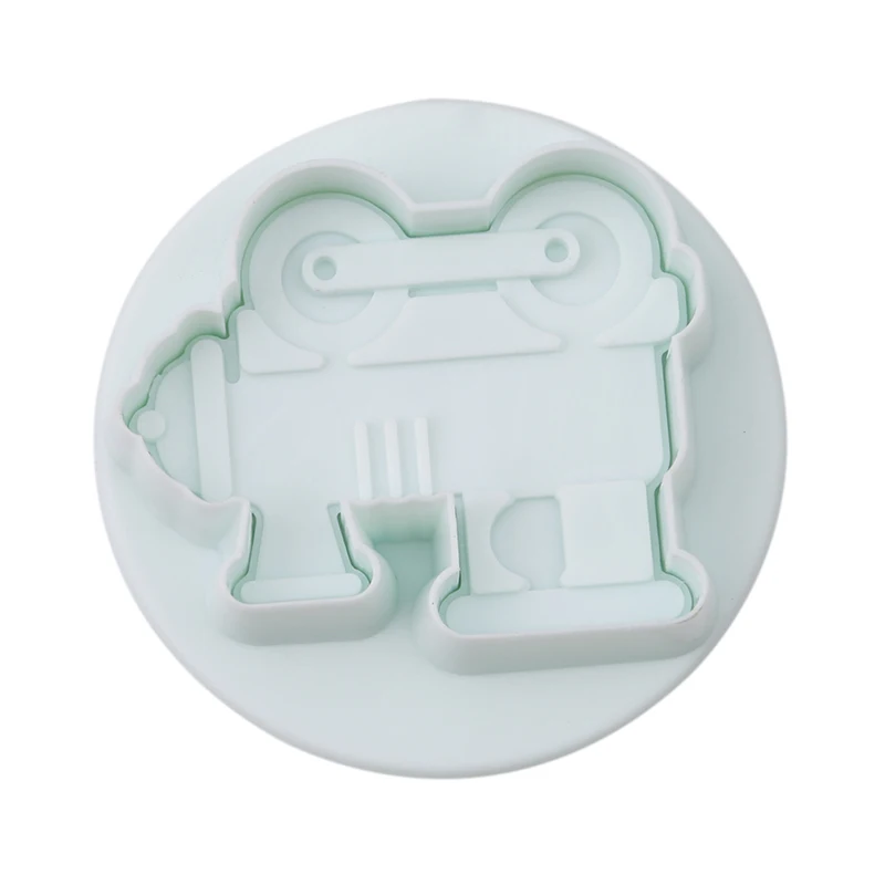 4 шт./компл. автомобиля самолет грузовик набор Пластик резец плунжера печенья