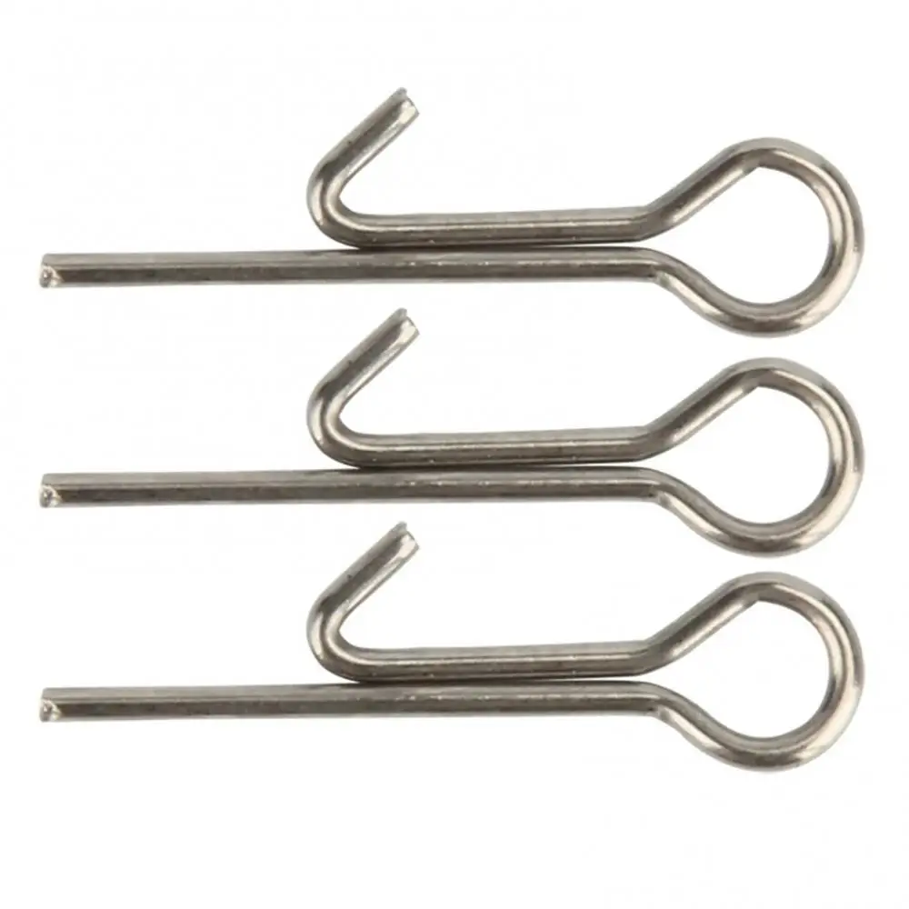 

100Pcs Fishing Hook Soft Lure Bait Fixed Connecting Pins Swivel Accessories