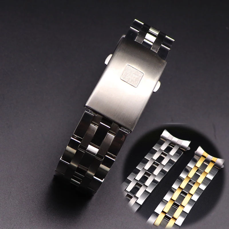 Ремешок из нержавеющей стали для часов Tissot 1853 T461 T014 T17 Kutu Series браслет цепочка
