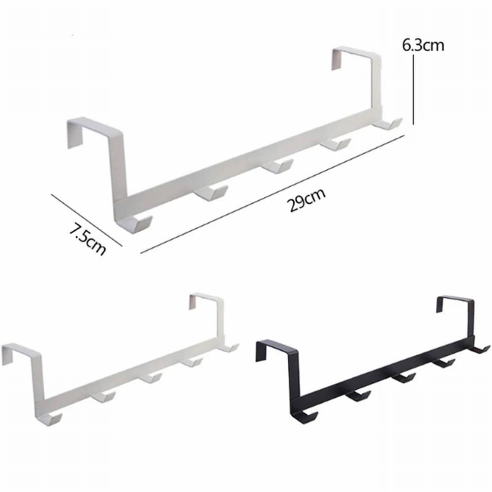 Над Дверью Вешалка без дырочек для одежды шляпа полотенце шарф органайзер крючок