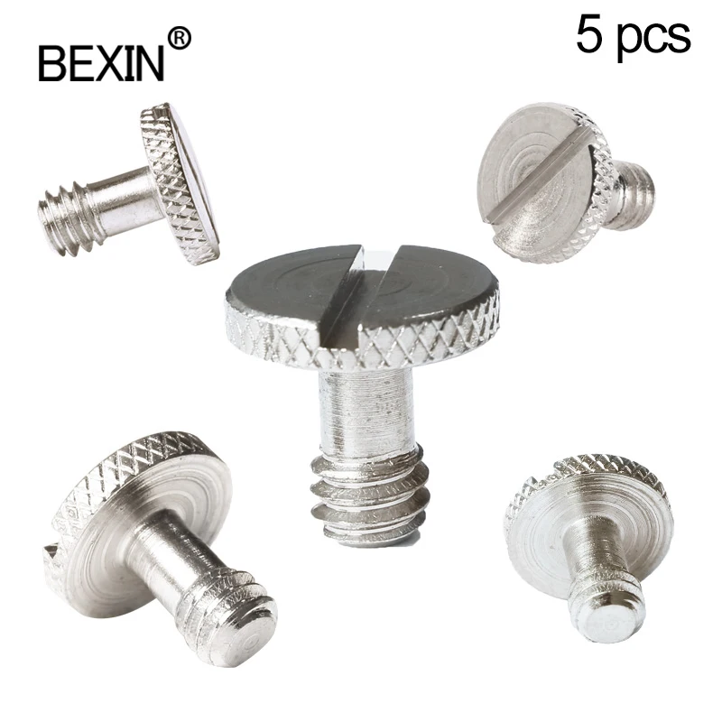 

Camera screw 1/4 inch quick release screw tripod plate mount screw For Tripod Ball Head Quick Release Plate for the dslr camera