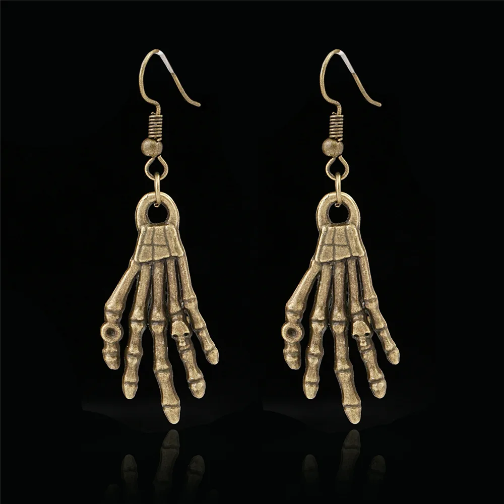 Женские серьги-гвоздики Buipoey Серебристые серьги с крыльями в европейском стиле