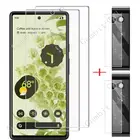 Защитное закаленное стекло 4 в 1 9H для Google Pixel 6 6,4 дюйма Pixel6 GB7N6, G9S9B16, защитная пленка для объектива камеры