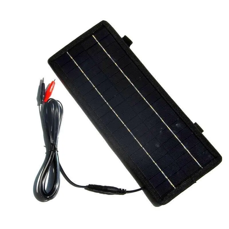 12V 4 5 W Портативный Панели солнечные Батарея Зарядное устройство резервного