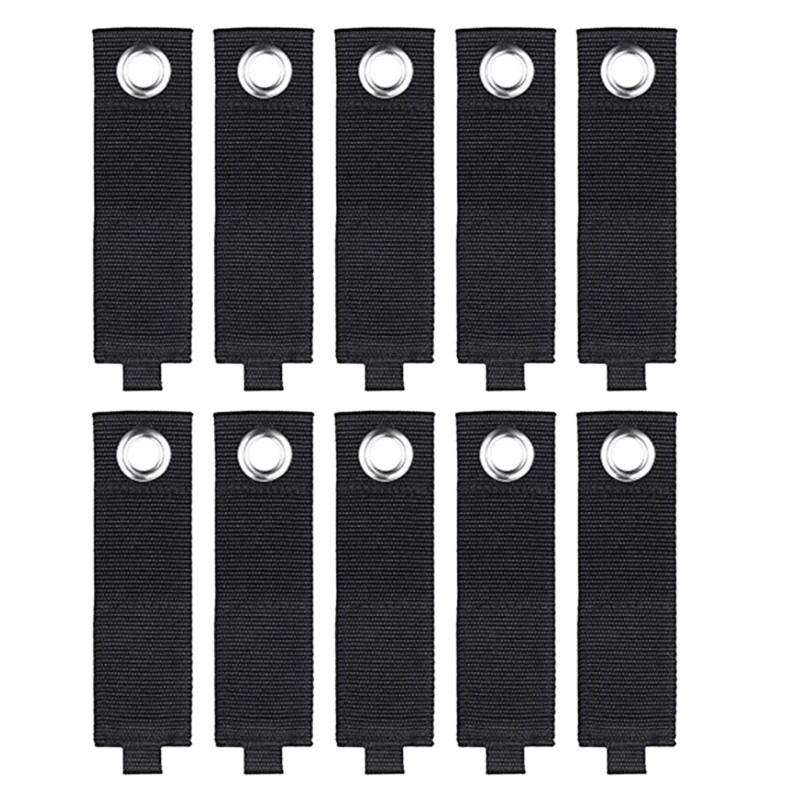 

10 Pcs Cable Hose Rope Wrap Hanger Heavy Duty Extension Cord Holder