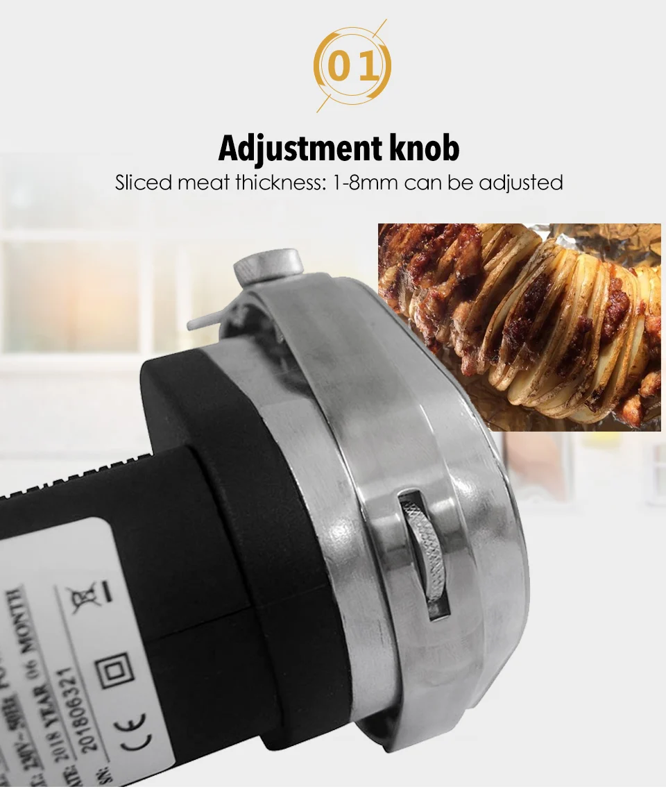 XEOLEO индейка слайсер для кебаба электрическая мясорубка коммерческий нож для кебаба Ближний Восток гриль нож для кебаба из нержавеющей стали 110/220 В