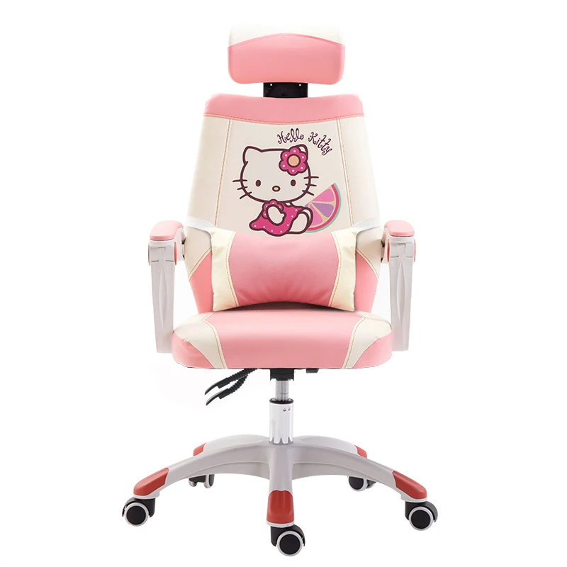 Милый розовый стул 2021, игровой стул LOL, кресло для девушек, красивое компьютерное кресло, офисное кресло, стул для спальни