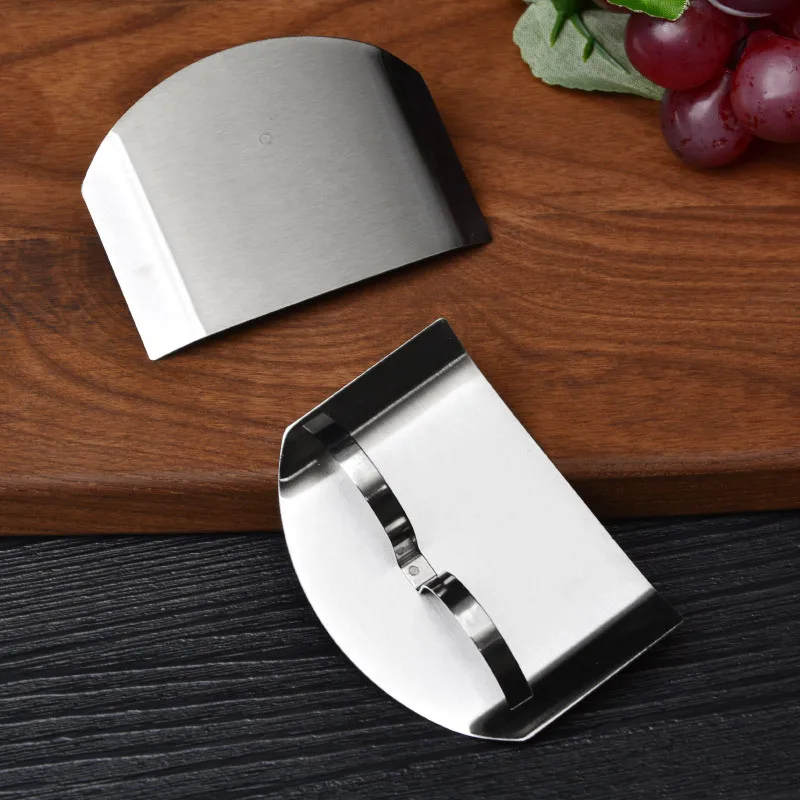 

Kitchen Accessories Gadgets Stainless Steel Multi-purpose Hand-cutting-proof Finger Protector Vegetable Gardenknife Ring Shell