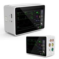 ts1 handheld 5 touch screen smart patient monitor icu vital signs monitor for human multi parameters ecg nibp spo2 pr resp temp