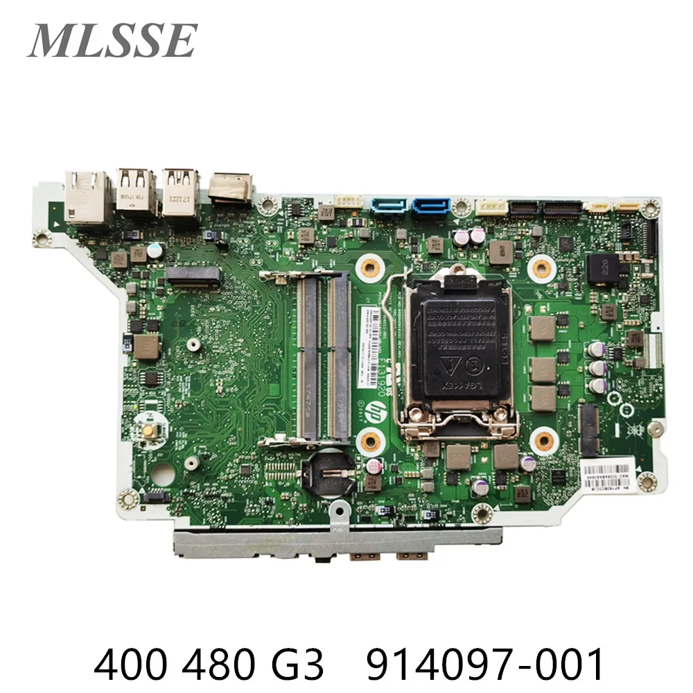 Восстановленная настольная материнская плата для HP ProOne 400 480 G3 914097-001 DDR4 6050A2916101 100%