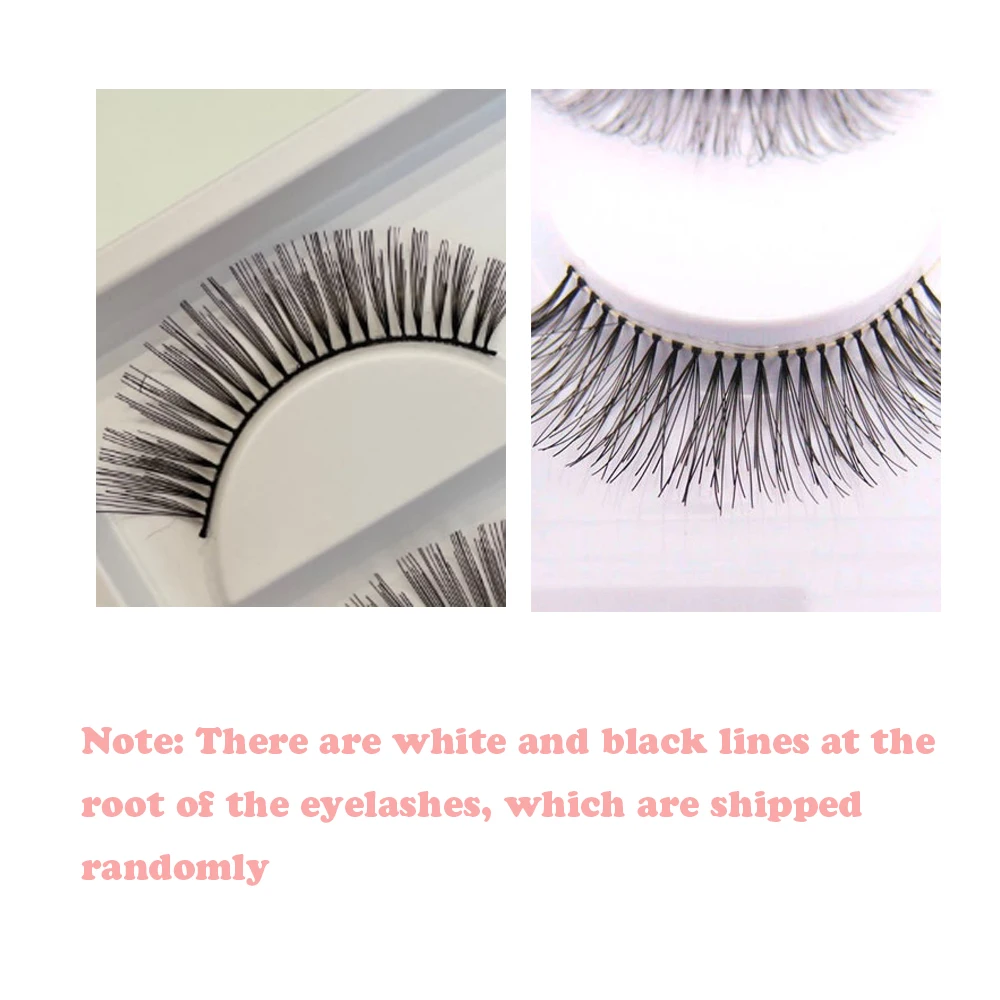 5 пар/компл. Магнитный натуральный черный длинный разреженные и с перекрестным