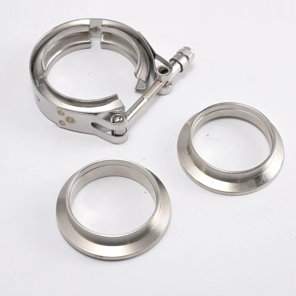 2 25 &quotВыхлопная нержавеющая универсальная v образная хомут и фланец комплект V Band