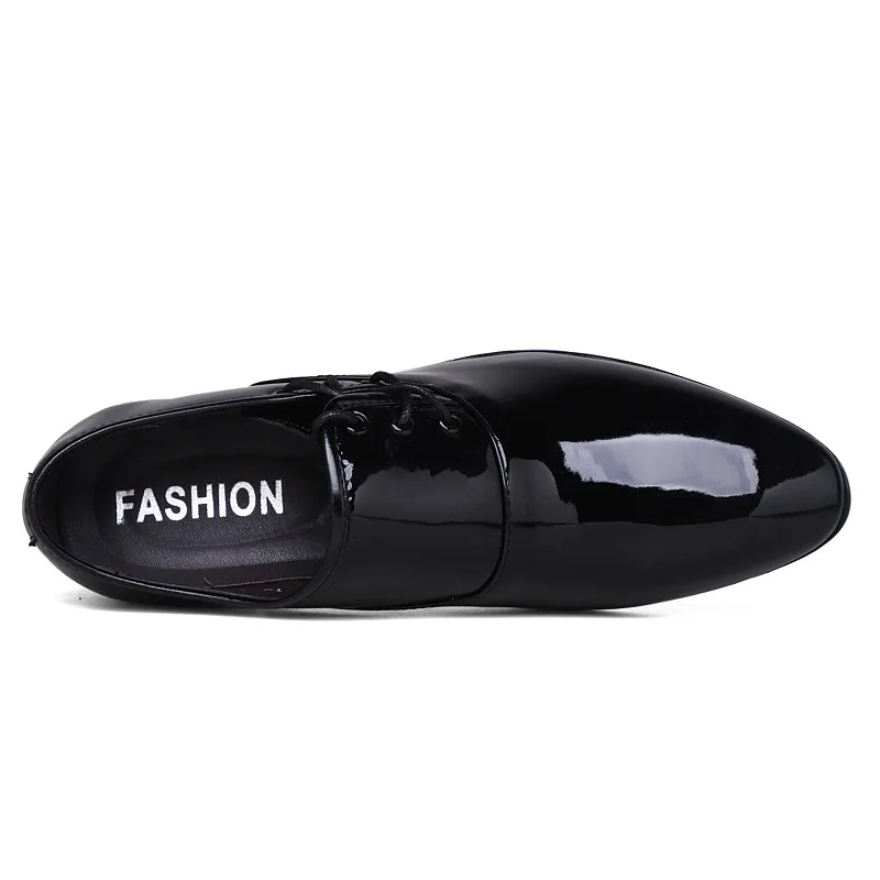 2020 Новые Черные Мужские модельные туфли кожаная дизайнерская Роскошная обувь на