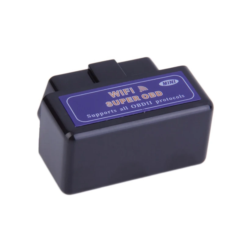Автомобильный сканер OBD2 WiFi ELM327 V1.5 черный Мини диагностический инструмент
