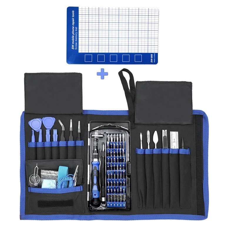 

Набор отверток 80 в 1 для ремонта телефонов и ноутбуков