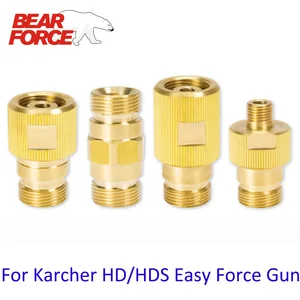 Латунный соединитель для мойки высокого давления, соединение адаптер для стиральной машины для Karcher HD HDS Easy Force, шланг для пистолета-распылителя M22