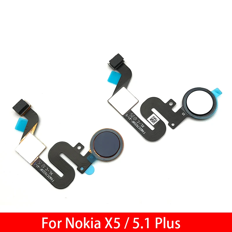 

Repair Fingerprint Scanner For Nokia 5.1 Plus / X5 ID Home Button Fingerprint Menu Return Key Recognition Sensor Flex Cable