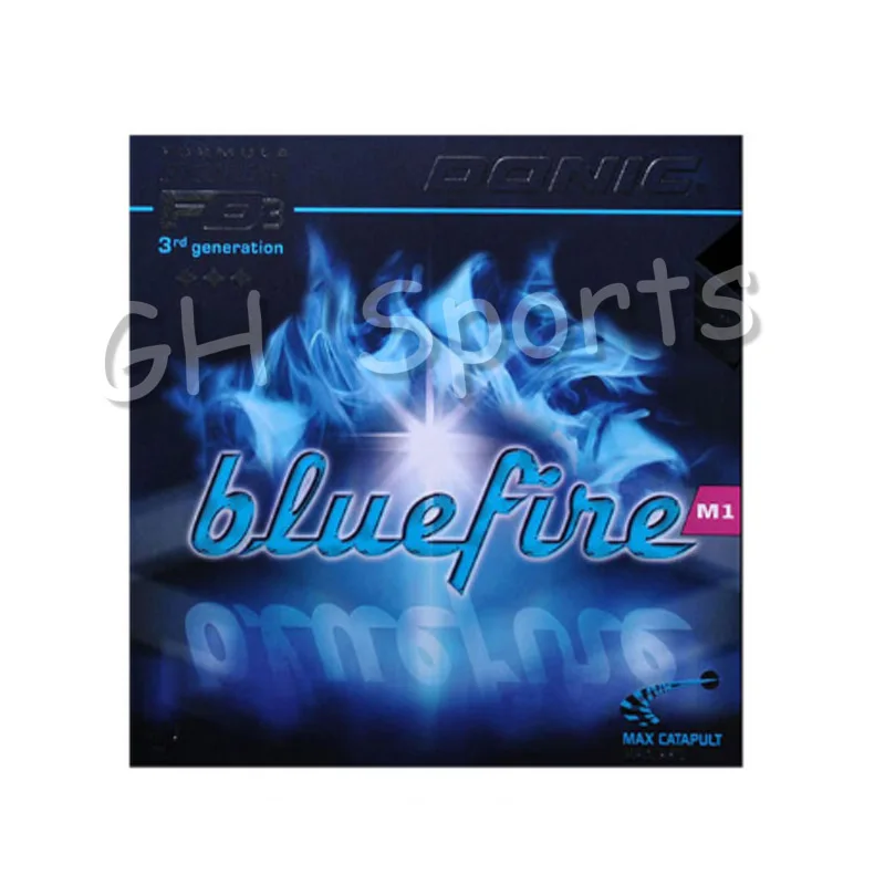 Donic Original Blue fire M1/M2/M3 синяя губка для настольного тенниса, резиновые, сильные прыщи для пинг-понга