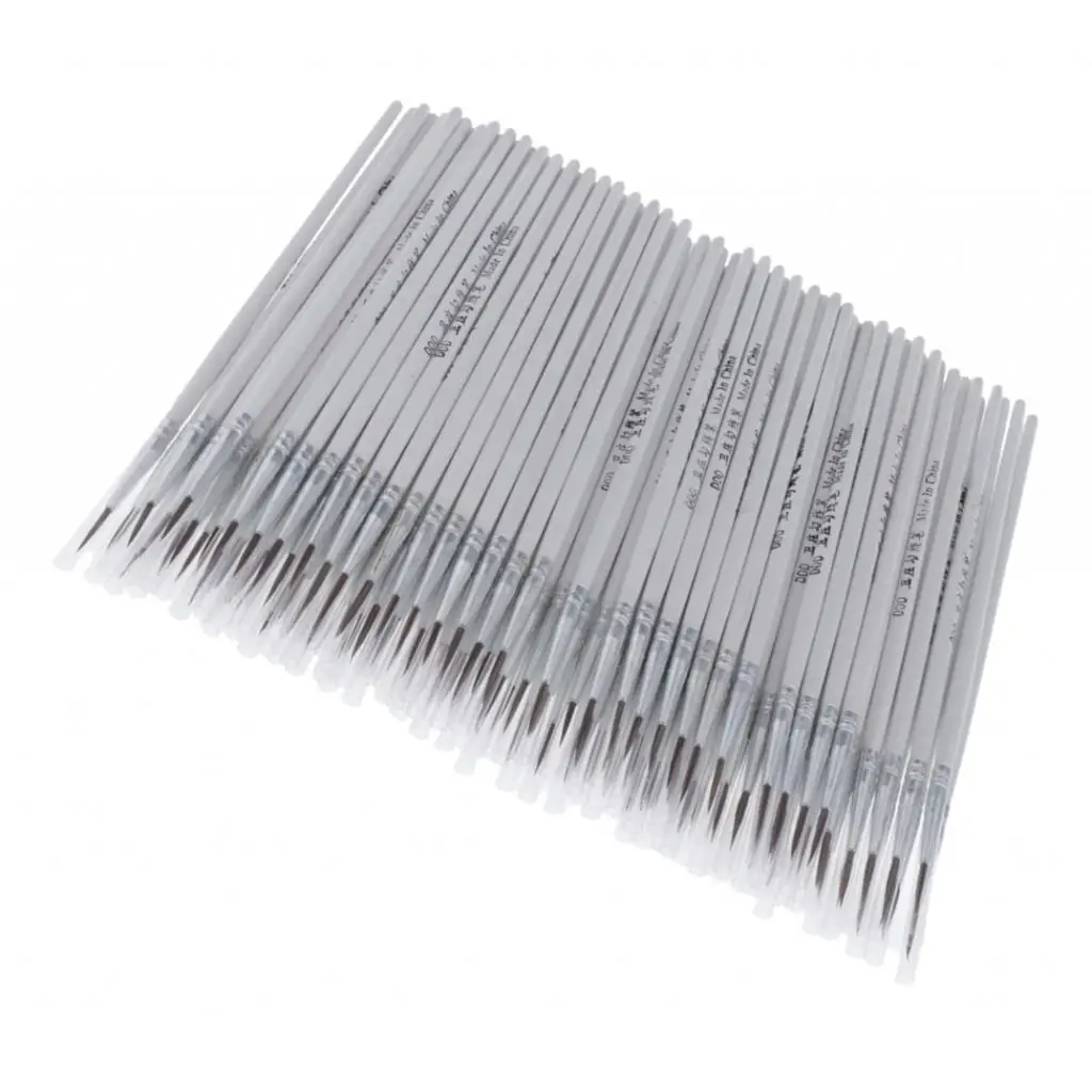 

100-Packs Detail Paint Brushes Set, Detail Art Brushes for All Levels and