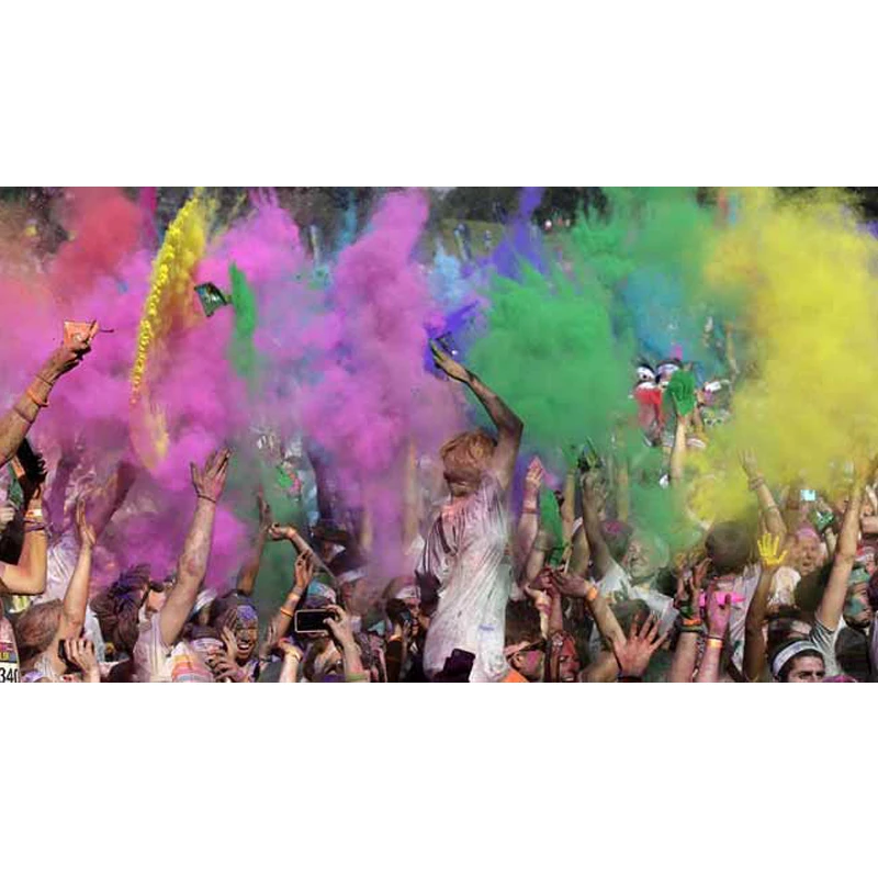 Модный праздничный цветной порошок для показа муки спрей вечеринки пушки