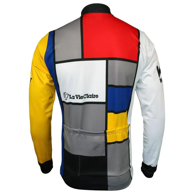 

Thin or fleece Winter cycling jersey men long sleeve bike wear thermal Windproof cycling clothing Maillot Ciclismo warm Jacket