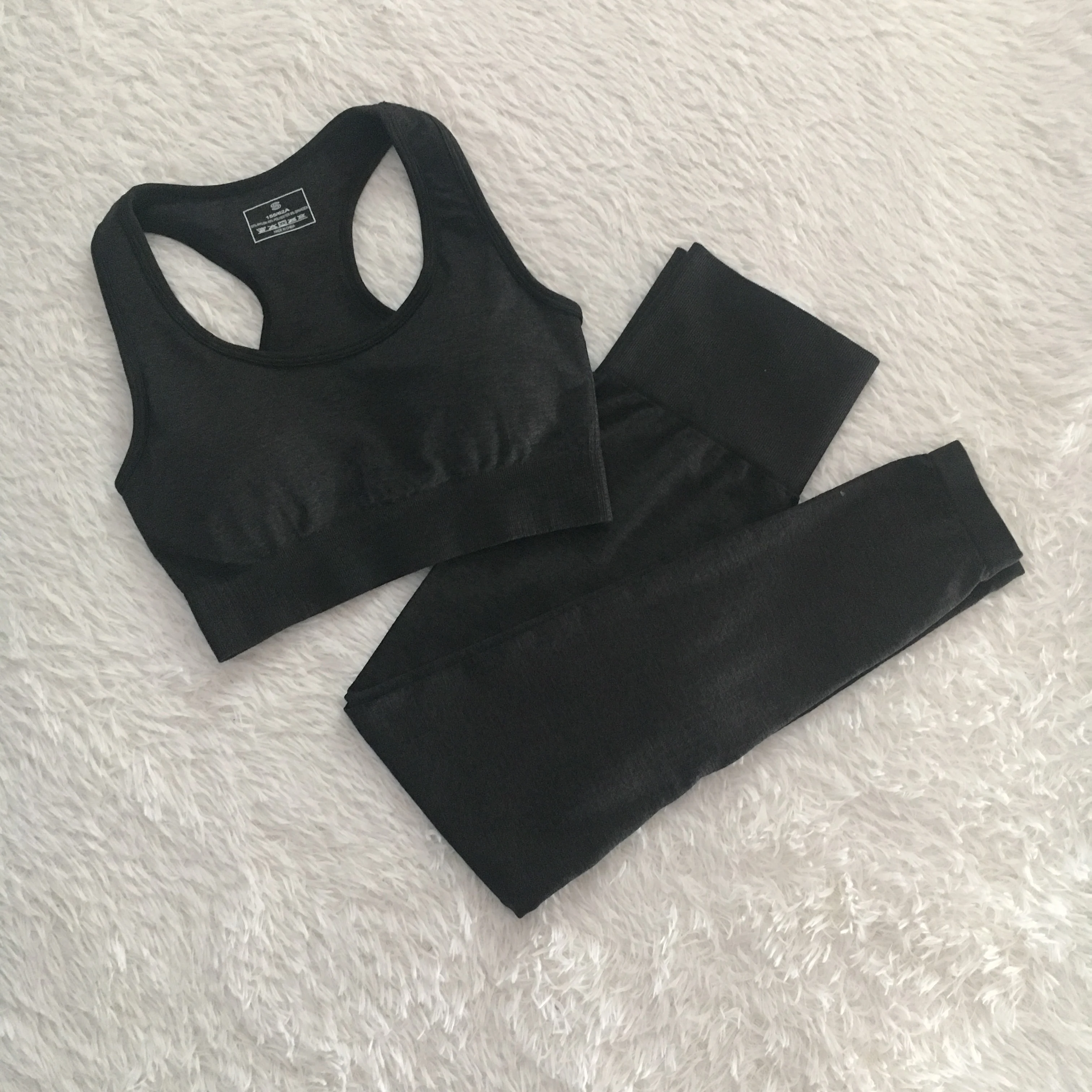 

2021 Tops Women Sports Underwear High Waist Sexy Tights Yoga Set 2pcs Tank Top 12 Colors Fitness Pants Elastic Fitness Pants